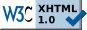 Valid XHTML 1.0 Transitional